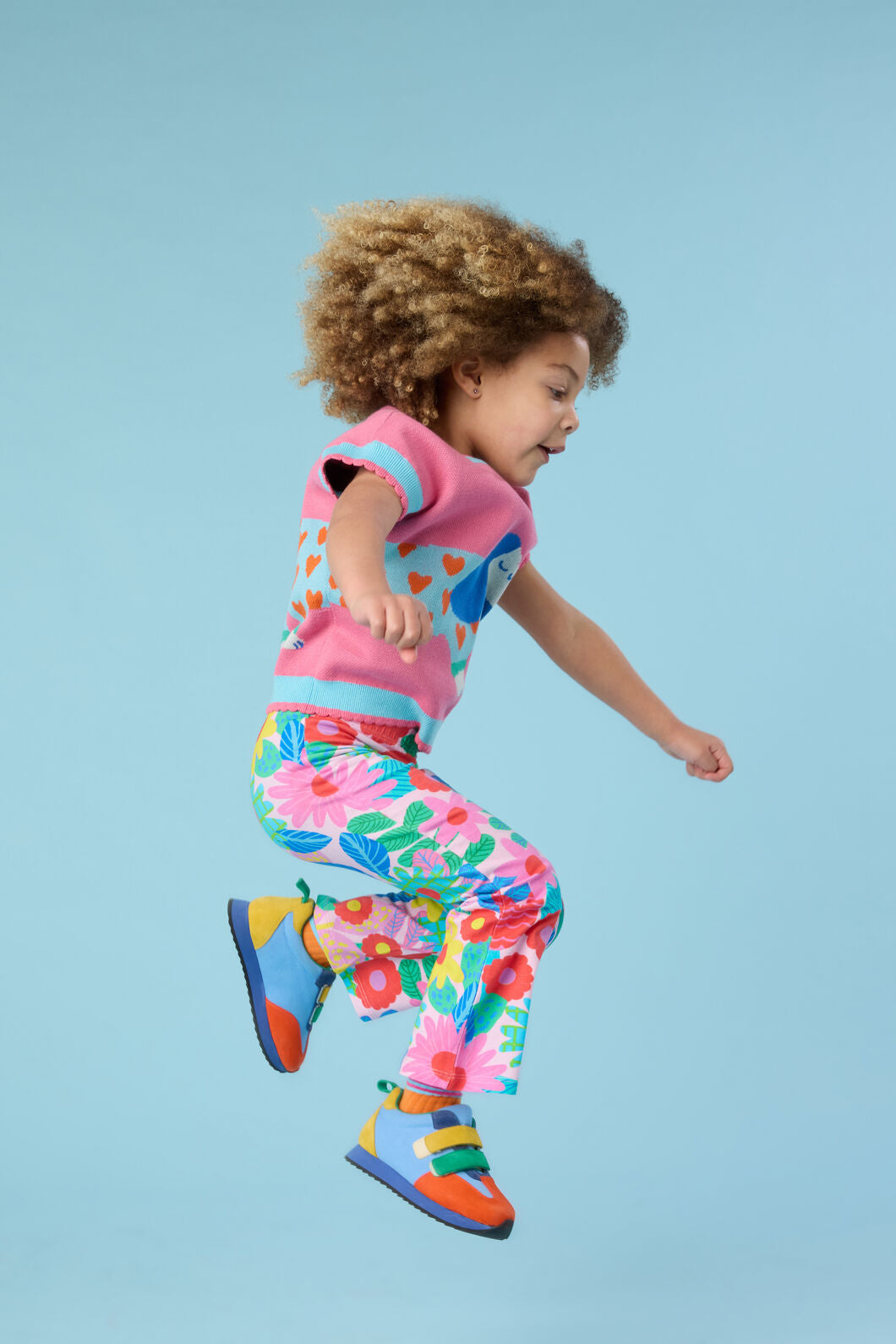Gorman NZ - Floral Pop Kids Legging - pink