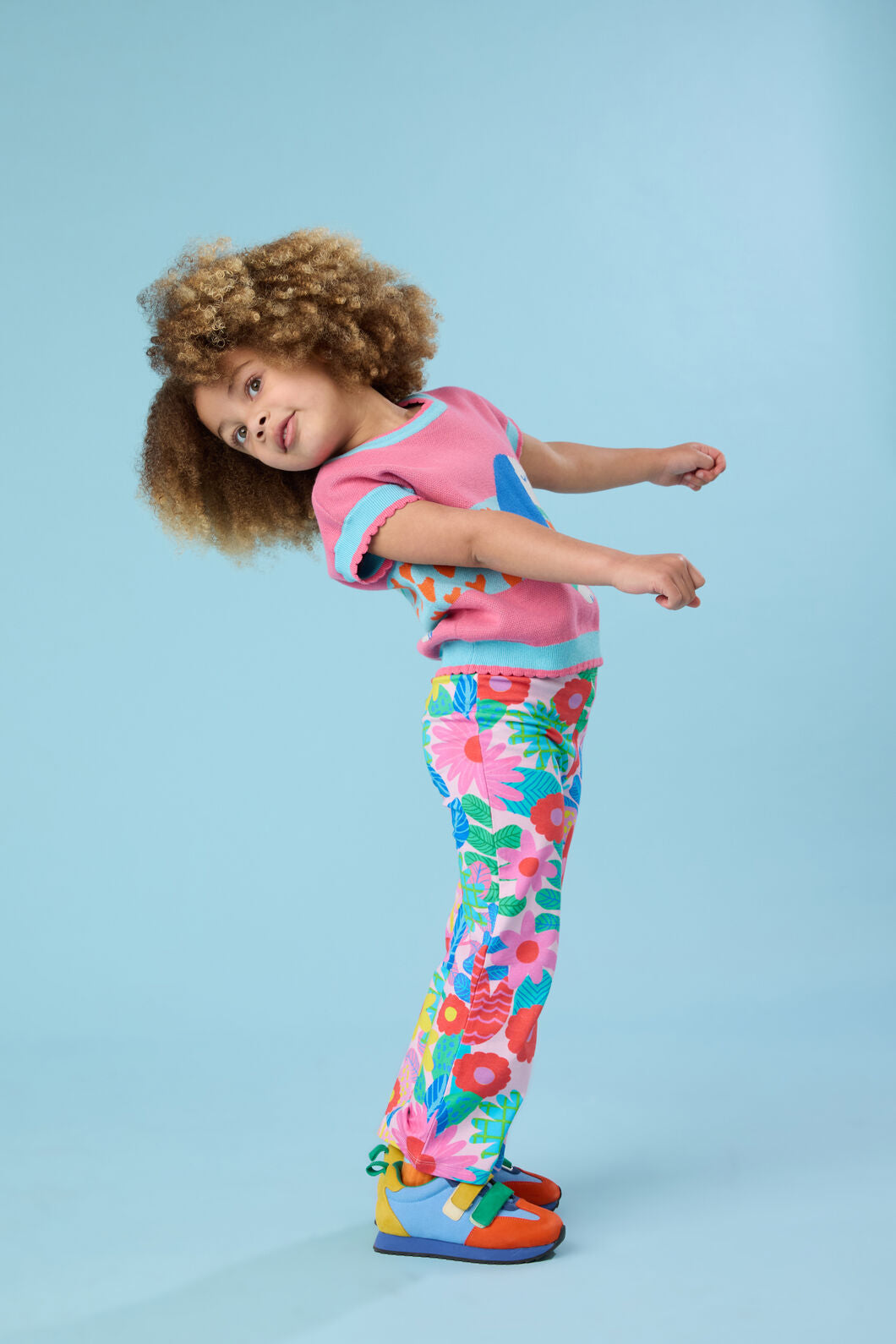 Gorman NZ - Floral Pop Kids Legging - pink
