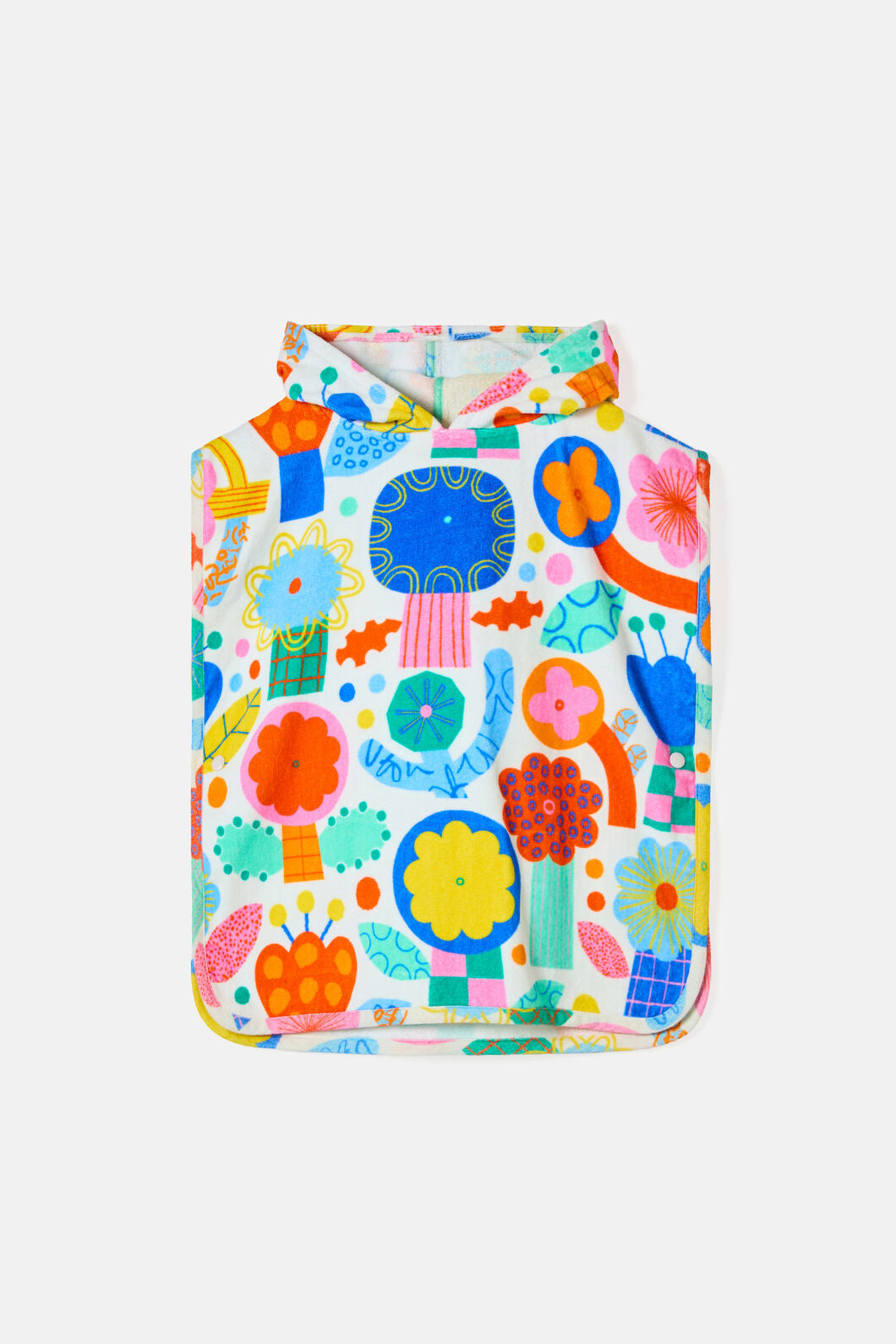 Gorman NZ - Bloom Boom Kids Swim Poncho - white