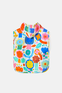 Gorman NZ - Bloom Boom Kids Swim Poncho - white