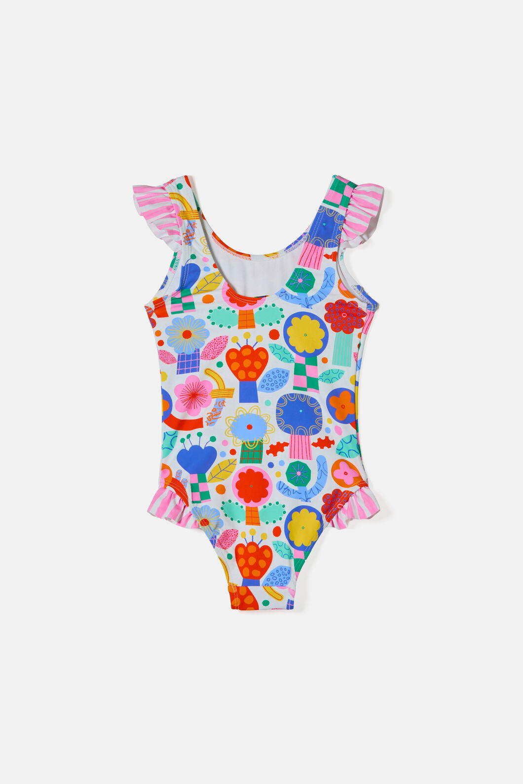 Gorman NZ - Bloom Boom Kids Swim Suit - white