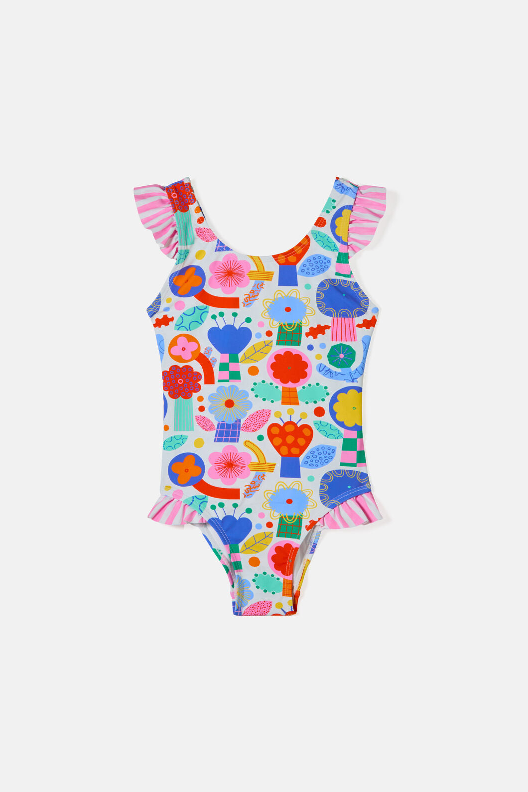 Gorman NZ - Bloom Boom Kids Swim Suit - white