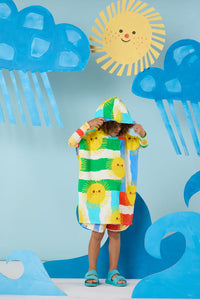 Gorman NZ - Sunny Patchwork Kids Poncho - multi