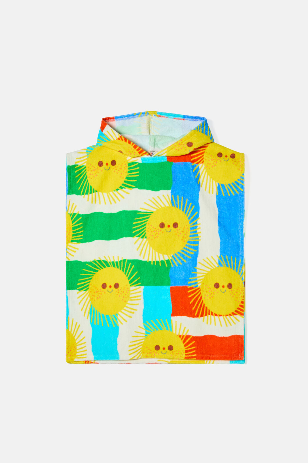 Gorman NZ - Sunny Patchwork Kids Poncho - multi