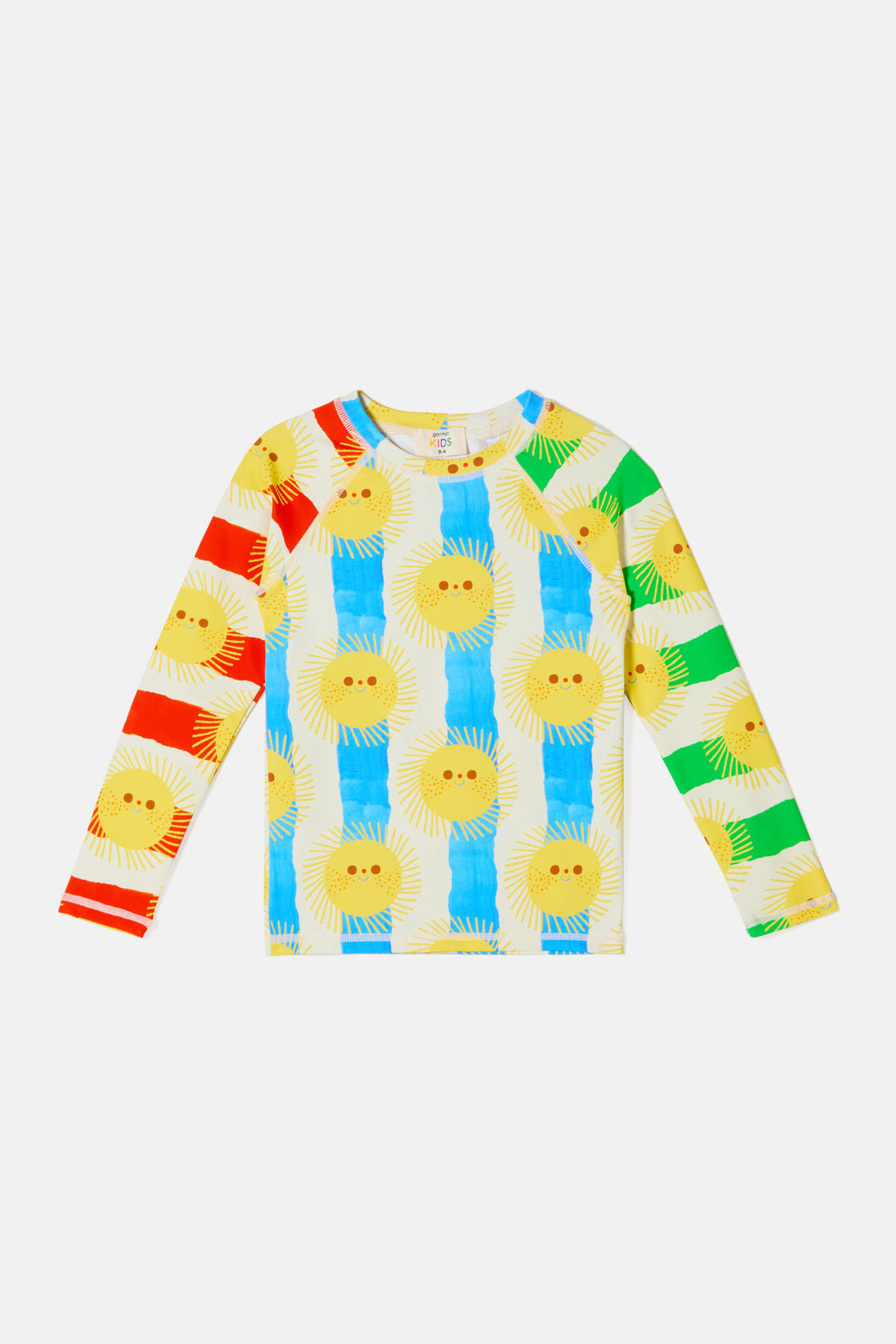 Gorman NZ - Sunny Spliced Kids Swim Top - multi