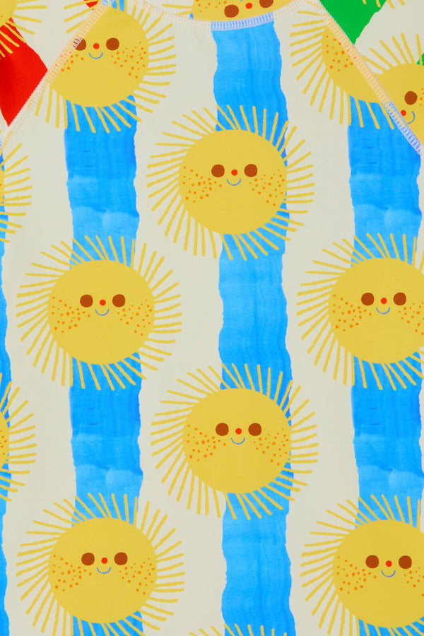 Gorman NZ - Sunny Spliced Kids Swim Top - multi