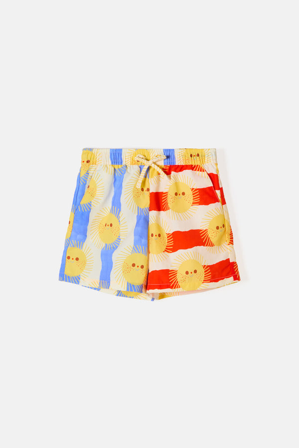 Gorman NZ - Sunny Spliced Kids Board Short - multi