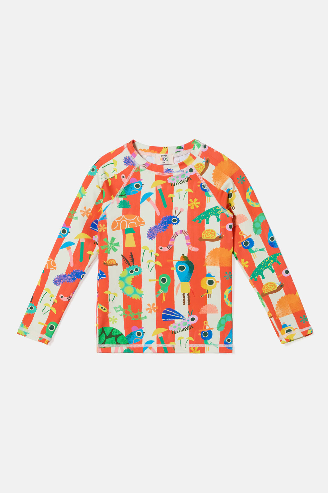 Gorman NZ - Beach Buggies Kids Swim Top - multi