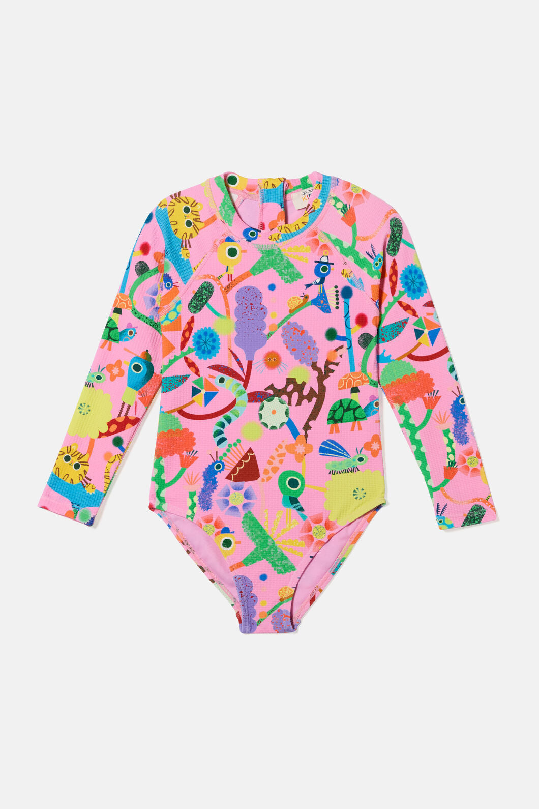 Gorman NZ - Bugs In Bloom Kids Swim Suit - pink