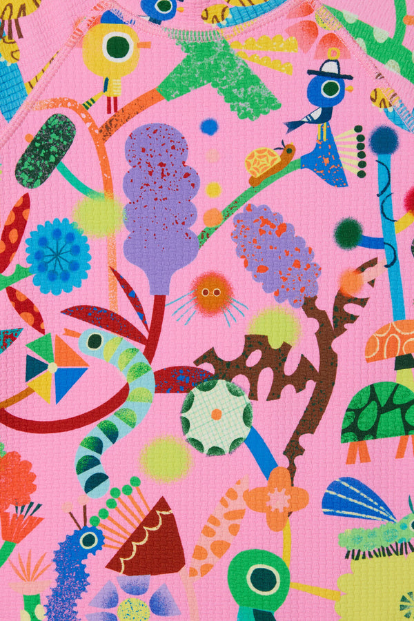 Gorman NZ - Bugs In Bloom Kids Swim Suit - pink