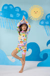 Gorman NZ - Wood End Kids Swim Shorts - lilac