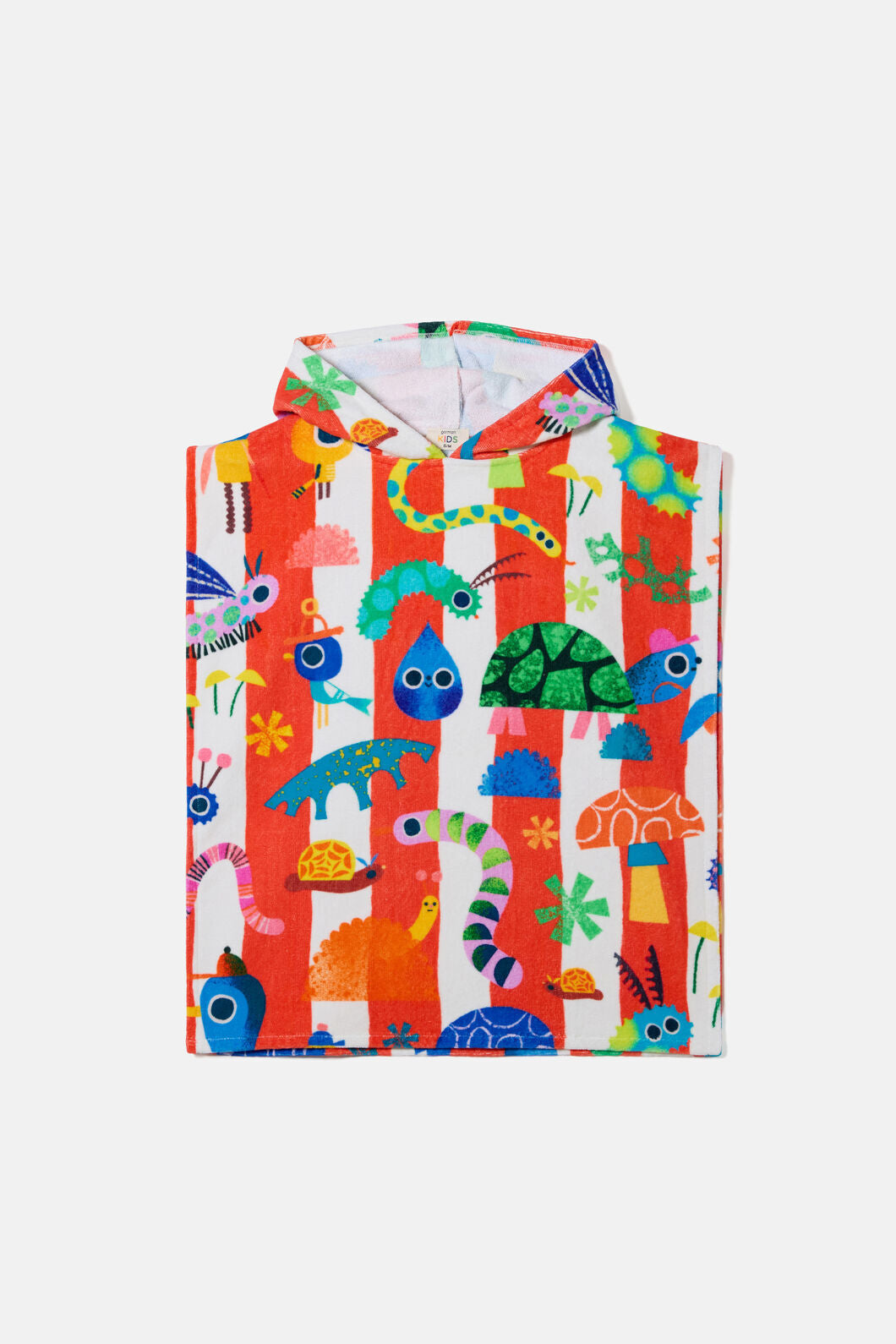 Gorman NZ - Beach Buggies Kids Poncho - multi