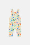 Gorman NZ - Garden Pals Baby Overalls - cream