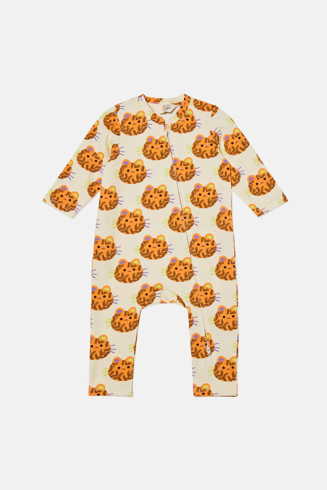 Gorman NZ - Tiger Baby Bodysuit - multi