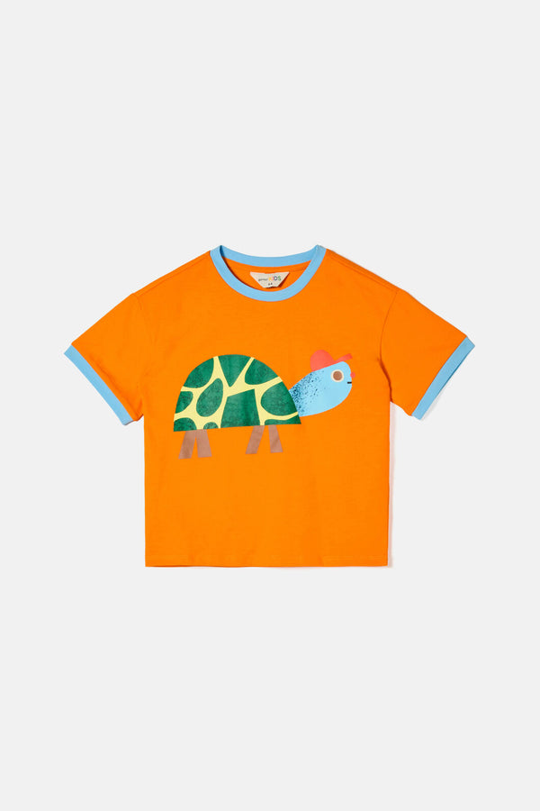 Gorman NZ - Slow Mo Kids T-Shirt - orange