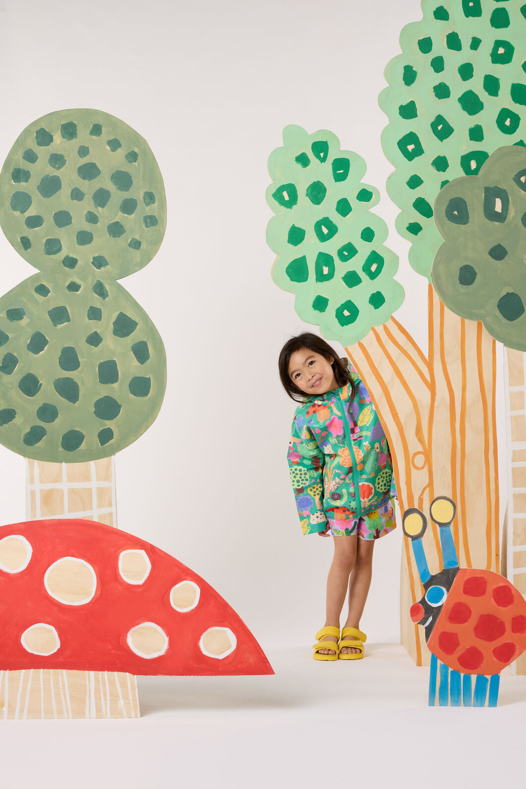Gorman NZ - Woodend Kids Raincoat - green