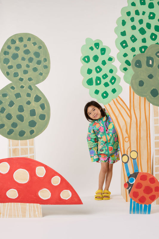 Gorman NZ - Woodend Kids Raincoat - green