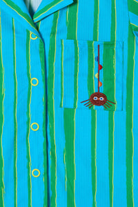Gorman NZ - Stripe Guys Kids Shirt - blue