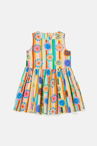 Gorman NZ - Petal Pinwheel Kids Dress - multi