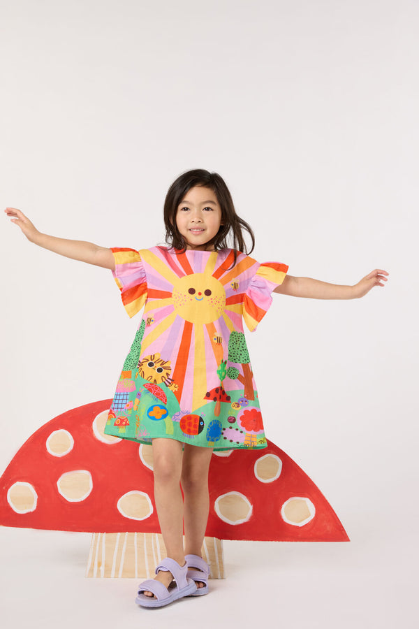 Gorman NZ - Hello Sunshine Kids Dress - multi