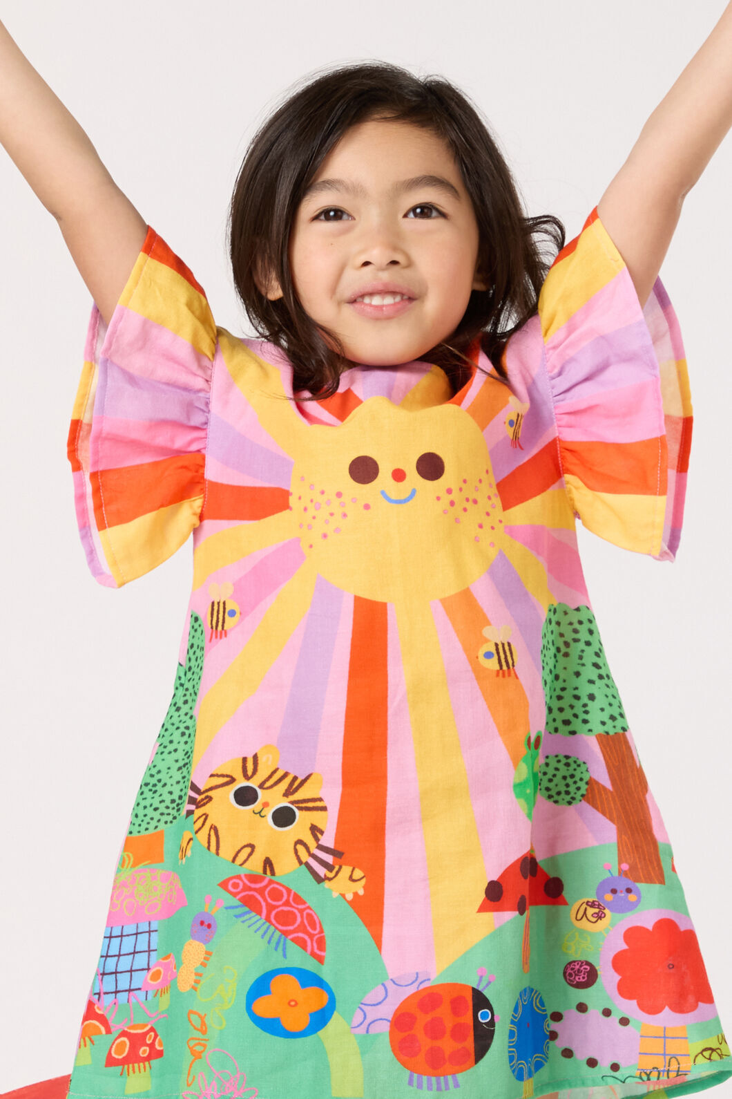 Gorman NZ - Hello Sunshine Kids Dress - multi