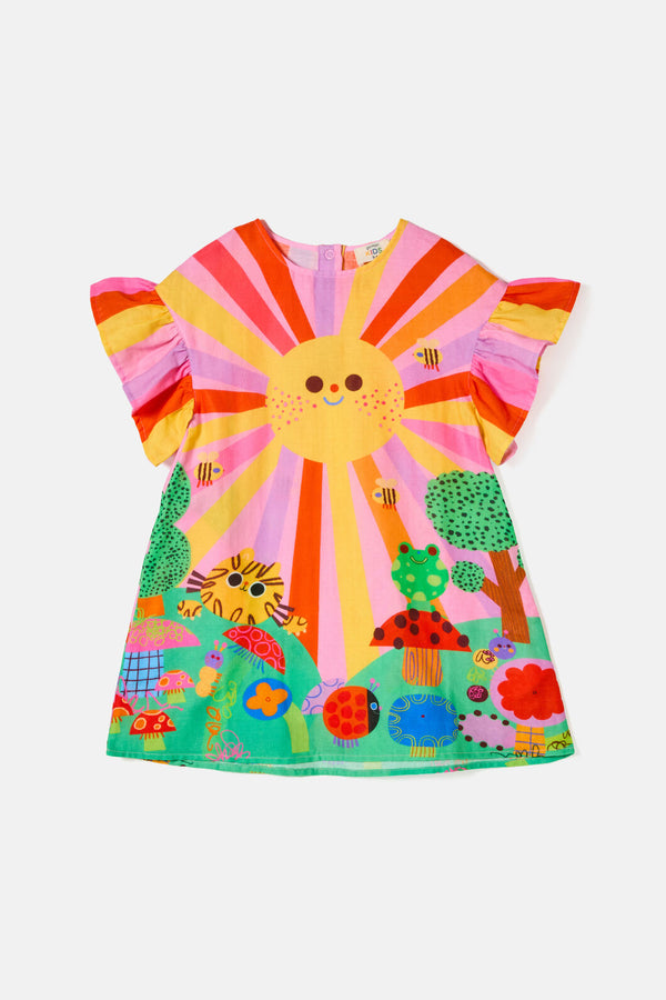 Gorman NZ - Hello Sunshine Kids Dress - multi