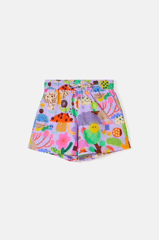 Gorman NZ - Woodend Kids Shorts - lilac