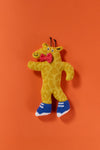 Gorman NZ - Giraffe Guy Kids Knit Toy - multi