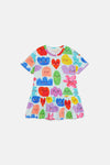Gorman NZ - Bubbles Baby Dress - print