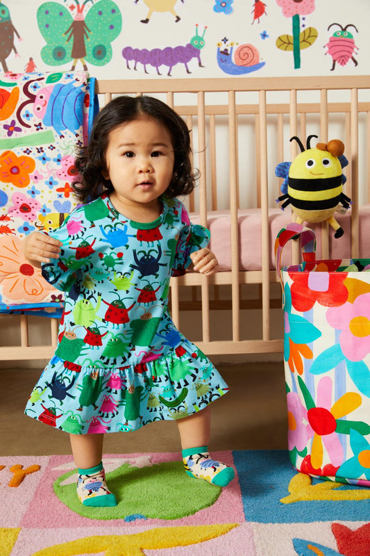 Gorman NZ - Jellies Baby Dress - blue