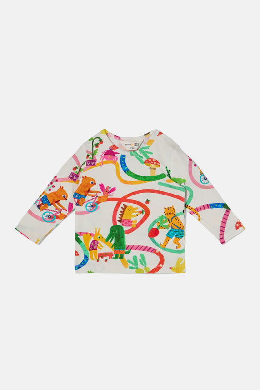 Gorman NZ - Swirl Baby LS Tee - cream