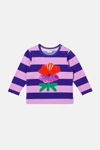Gorman NZ - Wild Flower Stripe Baby Tee - stripe