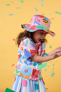 Gorman NZ - Oopsie Stripe Kids Hat - multi