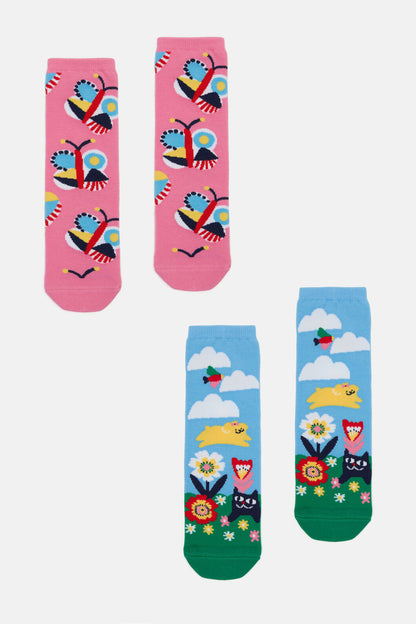 Gorman NZ - Hidden Hills Kids Sock Pack- - multi