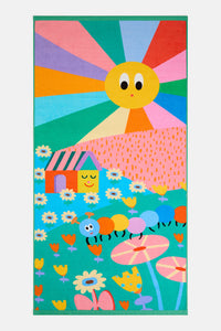 Gorman NZ - Sunset Kids Beach Towel - multi