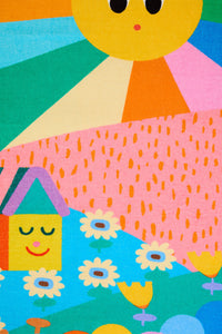 Gorman NZ - Sunset Kids Beach Towel - multi