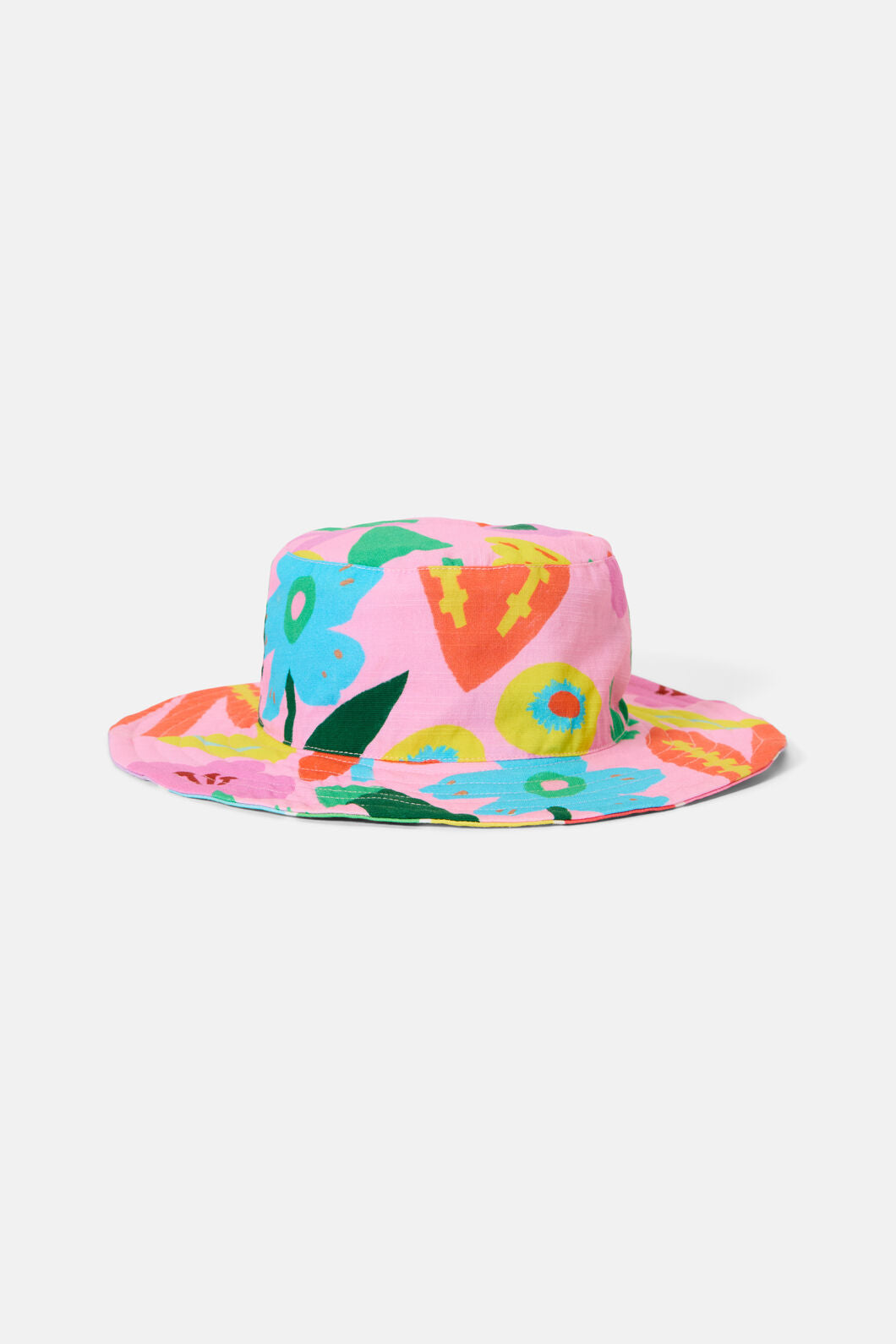 Gorman NZ - Bold Floral Kids Sun Hat - pink