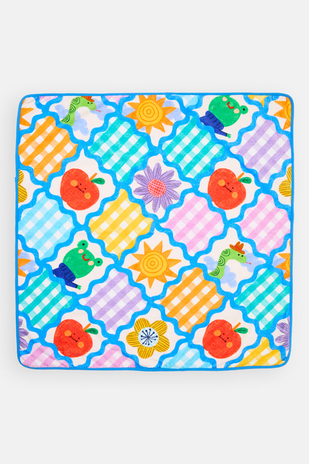 Gorman NZ - Jumble Check Baby Towel - multi
