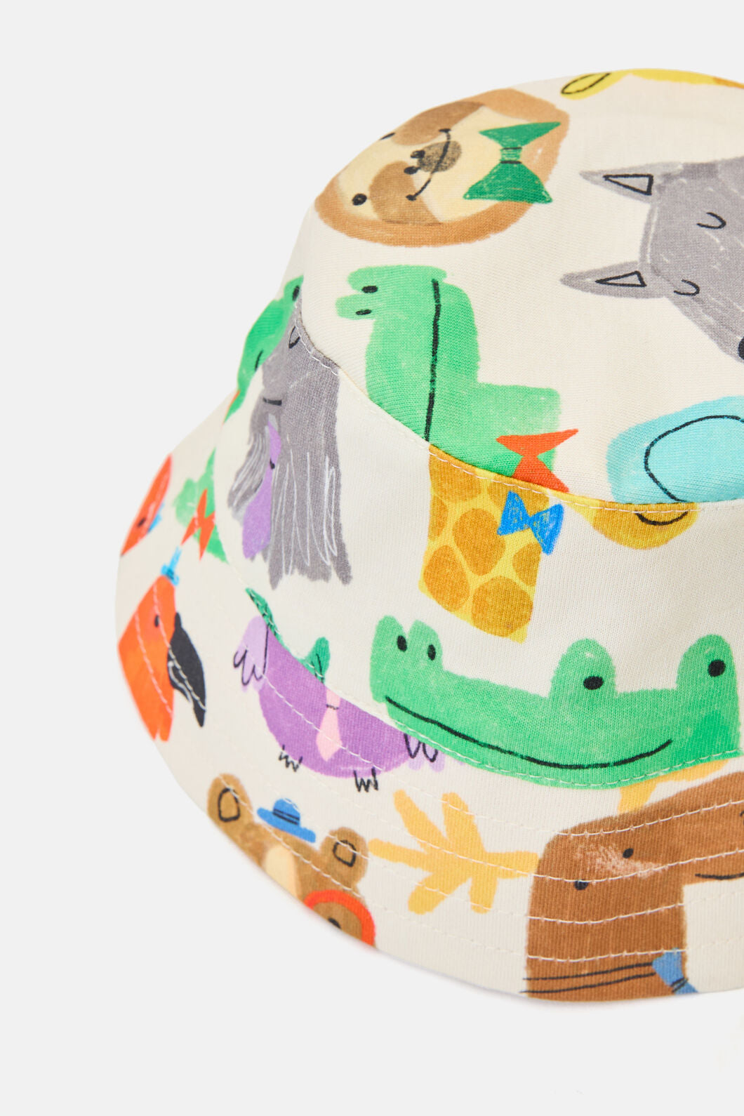 Gorman NZ - Happy Guys Baby Hat - cream