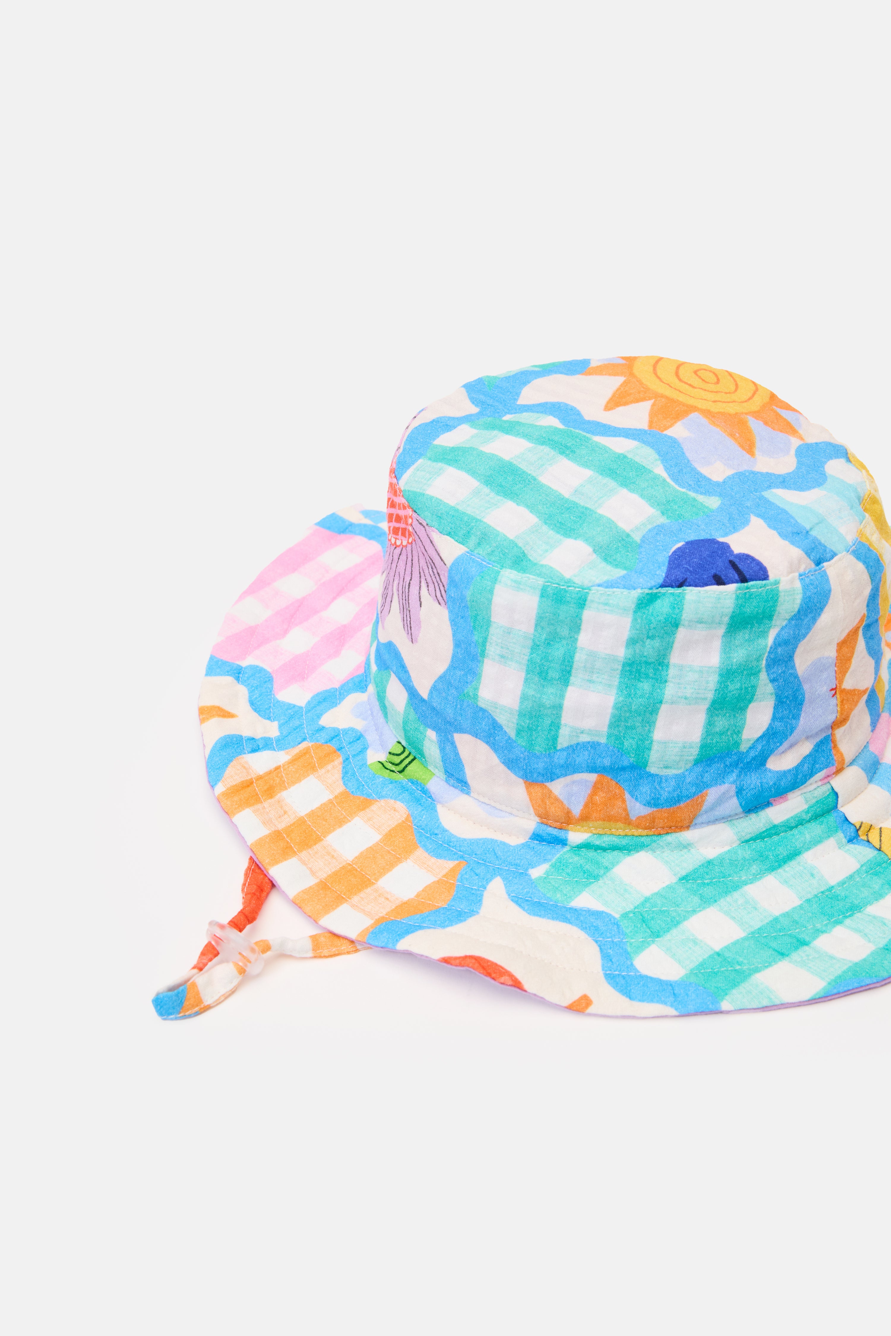 Jumble Check Kids Hat