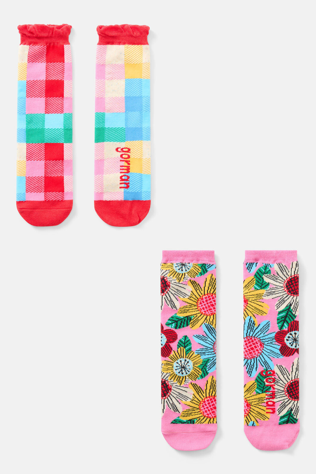 Gorman NZ - Vichy Check Kids Sock - multi