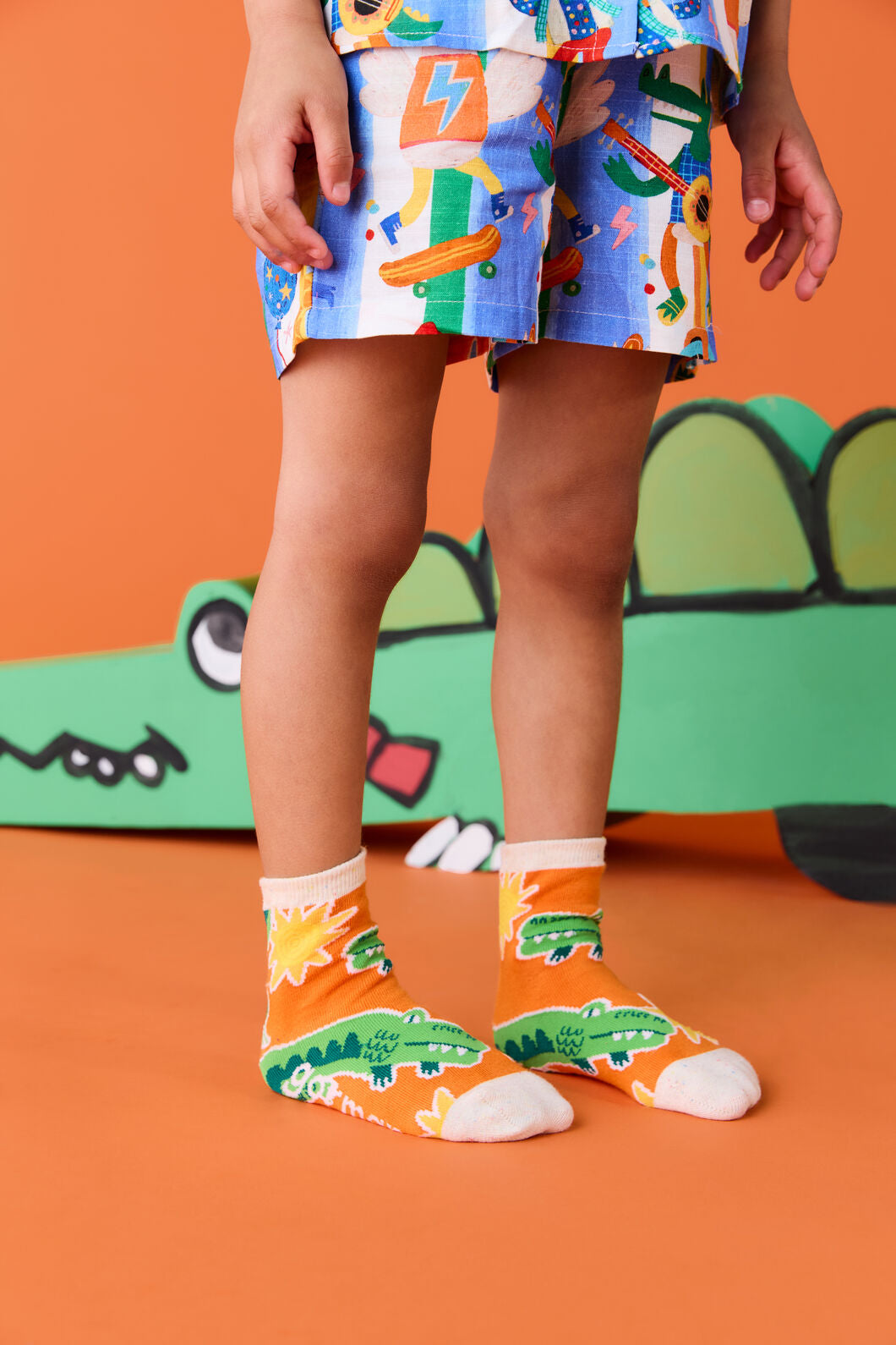 Gorman NZ - Crocs Kids Sock - orange