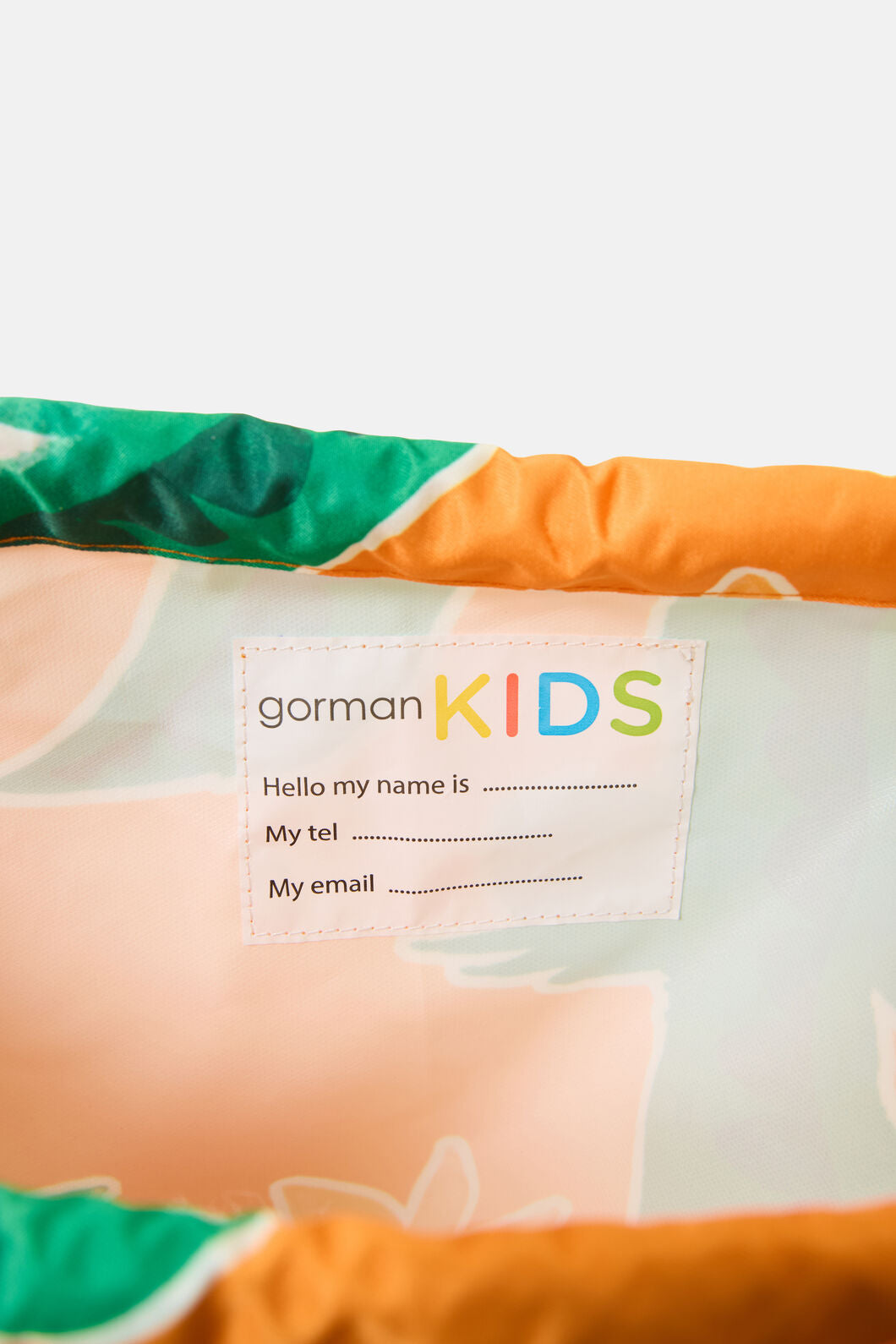 Gorman NZ - Sunny Croc Kids Swim Bag - orange