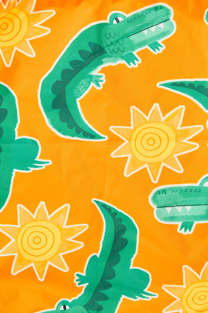 Gorman NZ - Sunny Croc Kids Swim Bag - orange