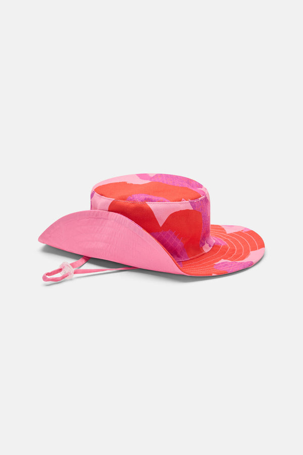 Gorman NZ - Riso Floral Kids Hat - pink