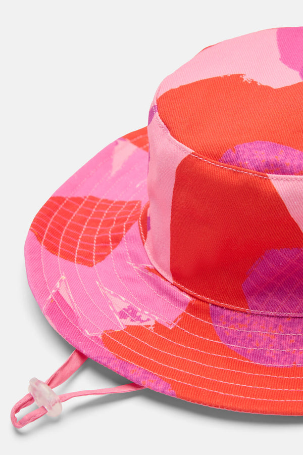 Gorman NZ - Riso Floral Kids Hat - pink