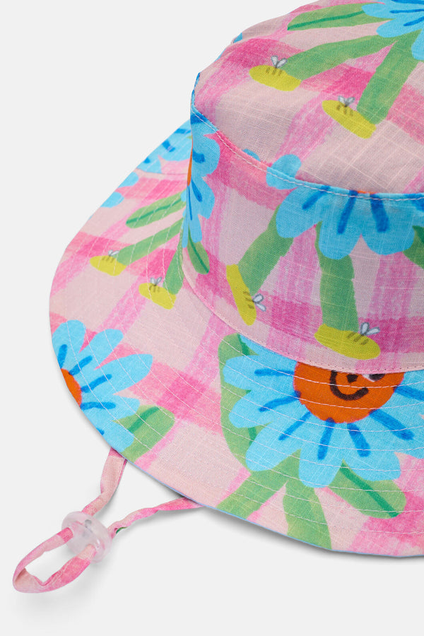 Gorman NZ - Walking Daisy Kids Hat - pink