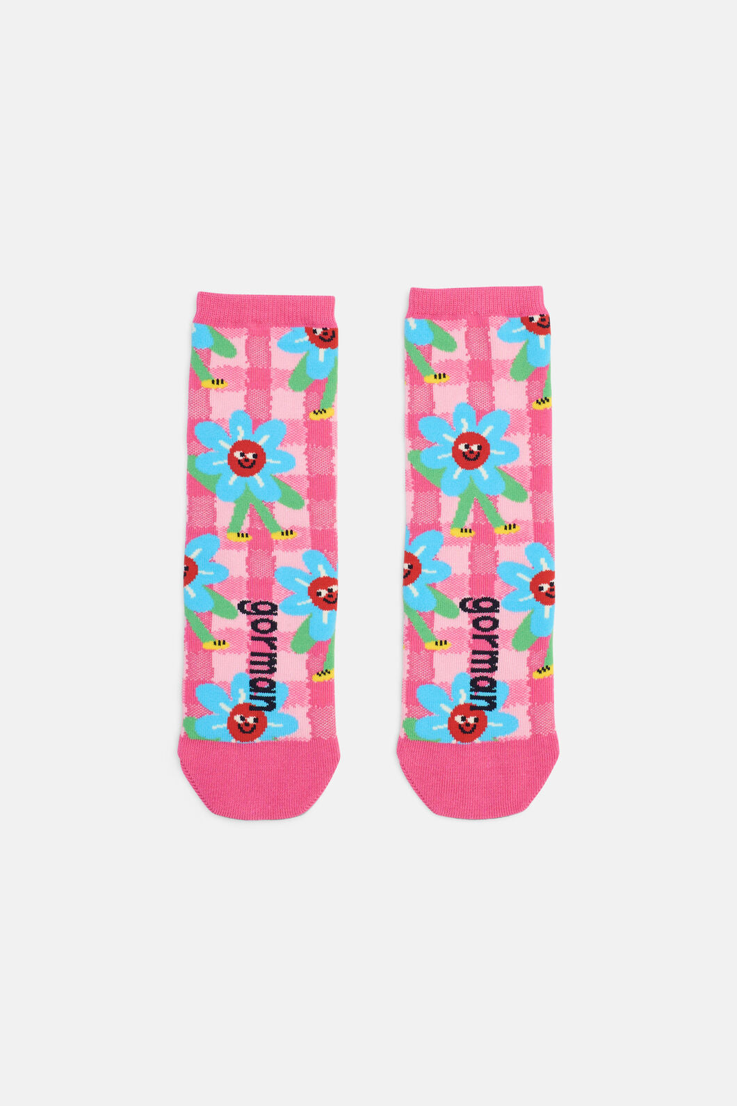 Gorman NZ - Walking Daisy Kids Socks - pink