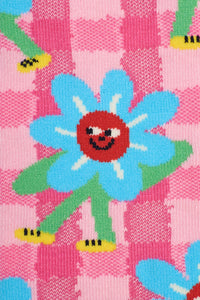 Gorman NZ - Walking Daisy Kids Socks - pink
