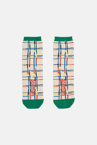 Gorman NZ - Believe Check Kids Socks - multi